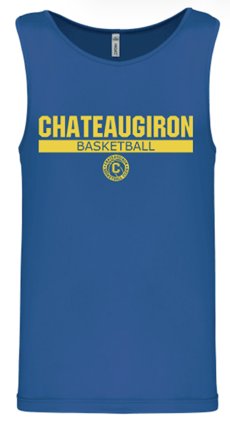 Maillot entrainement bleu
